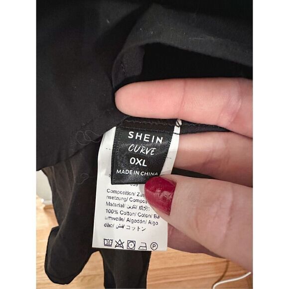 Shein Curve Wrap Top - Picture 5 of 12
